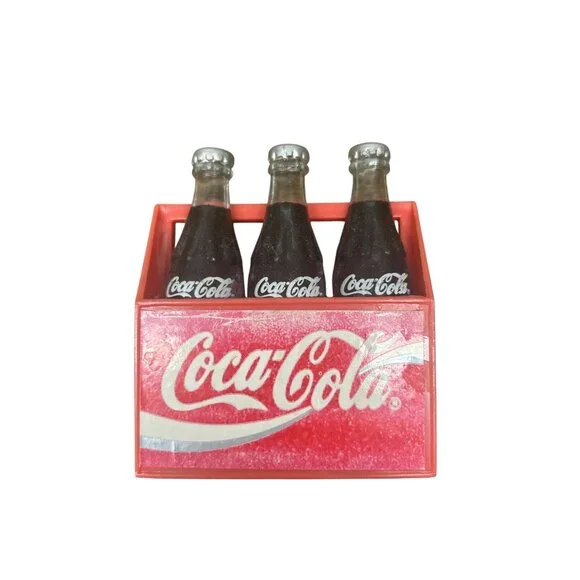 Mini Coca-Cola Collectible Bottles & Accessories Set - Picture 3 of 10